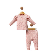 Tenue multi fleurs uni coton girly