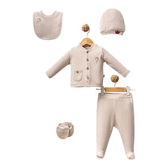 Pack naissance Levanzo 5 pcs coton bio