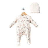 Grenouillère Tribe 1 bonnet coton unisexe