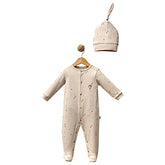 Grenouillère Ballons unisexe 1 bonnet coton