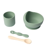 Coffret Repas Silicone (Bol Tasse 2 cuillères) 4M+ - Yummy