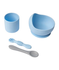 Coffret Repas Silicone (Bol Tasse 2 cuillères) 4M+ - Yummy