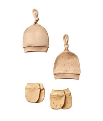 Pack 4 pcs Bonnets moufles Sonbahar 0m+