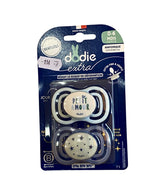 Dodie - Sucettes anatomiques 0-6m Jour et Nuit x2 Petit Amour