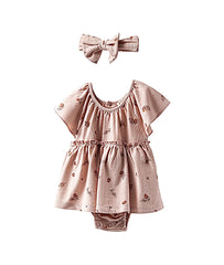 Robe avec bandana fleury girly style