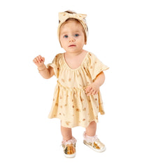 Robe avec bandana fleury girly style