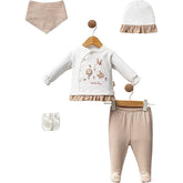 Pack naissance Lovely day 5 pcs coton