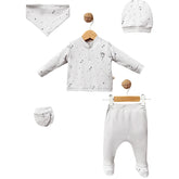 Pack naissance Ballons 5 pcs Boy Style