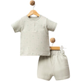 Tenue Lunes t shirt short unisexe 2 pcs coton