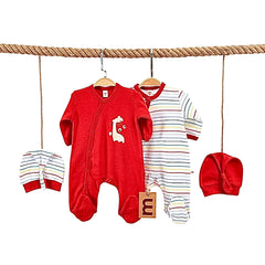 Pack de 2 grenouillères 2 bonnets Roaar