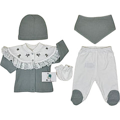 Pack naissance froufrou 5 pcs coton