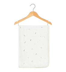 Draps moussline léger fleuries 88x100 cm - 0m+