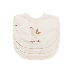 Lot de 3 Bavoirs “Super Cutie” – 0 à 4 mois