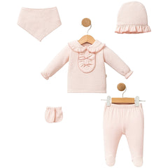 Pack naissance 2 jolies noeuds velours 5 pcs