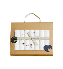 Coffret 7 petites serviettes LOVE