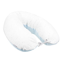 Kikkaboo - Coussin de grossesse et d’allaitement Dream Big Bleu