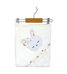 Cape de bain Lapinette sleep love 1 gant - 85x75 cm