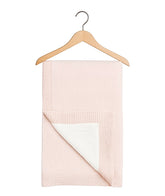 Couverture Unie Molletonnée 80x90 cm - Saumon