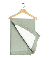 Couverture Unie Molletonnée 80x90 cm - Mint