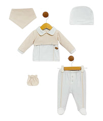 Pack naissance stylish baby boy 5 pcs velours