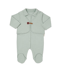 Grenouillère Gilet unique Baby boy coton