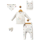 Pack naissance Kemik 5 pcs coton bio unisexe