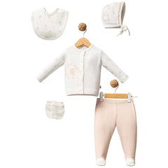 Pack naissance Pretty Girl 5 pcs coton