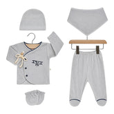 Pack naissance Montgolfière 5 pcs velours