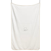 Couverture en microline 110x160 cm classe nounours unisexe