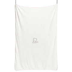 Couverture en microline 110x160 cm classe nounours unisexe