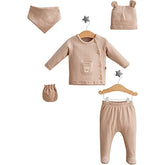 Pack naissance Teddy Bear 5 pcs coton