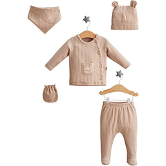 Pack naissance Teddy Bear 5 pcs coton