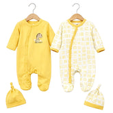 Pack de 2 grenouillères Dino where r u now ? coton