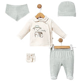 Pack naissance Hobby 5 pcs coton