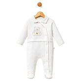 Grenouillère nounours Happy 1 pcs coton