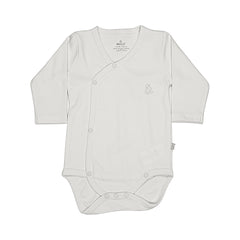 Body manches longues Bio Organique Ekru unisexe