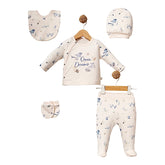 Pack naissance Ocean Dreams 5 pcs coton bio