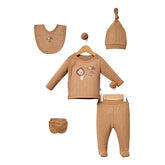 Pack naissance Baby Jungle 5 pcs coton bio