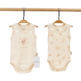 Pack de 2 bodies sans manches Flower center coton
