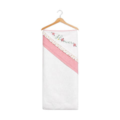 Cape de bain Flowers girly 75x75 cm