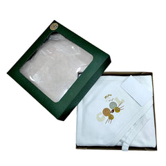 Coffret Cape de bain cool miou miou 1 gant 80x90 cm