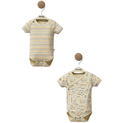 Pack de 2 bodies DOG demi manches coton