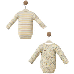 Pack de 2 bodies DOG manches longues coton