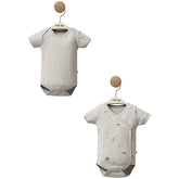 Pack de 2 bodies Space demi manches coton