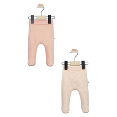 Pack de 2 pantalons Leaf girls coton