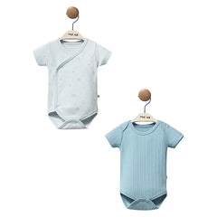 Pack de 2 bodies blue Star demi manches coton