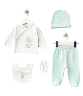 Pack naissance Lapinou fly 5 pcs coton