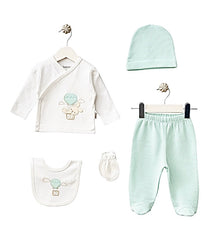 Pack naissance Lapinou fly 5 pcs coton