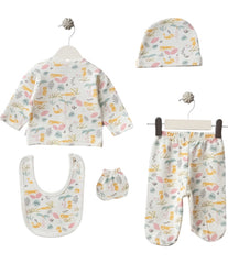 Pack naissance Leopar Desenli 5 pcs coton