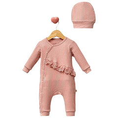 Grenouillère JAKARLI Dentelle 1 bonnet coton